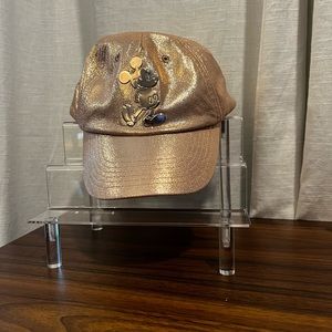 Rose Gold Mickey 50th Anniversary baseball cap